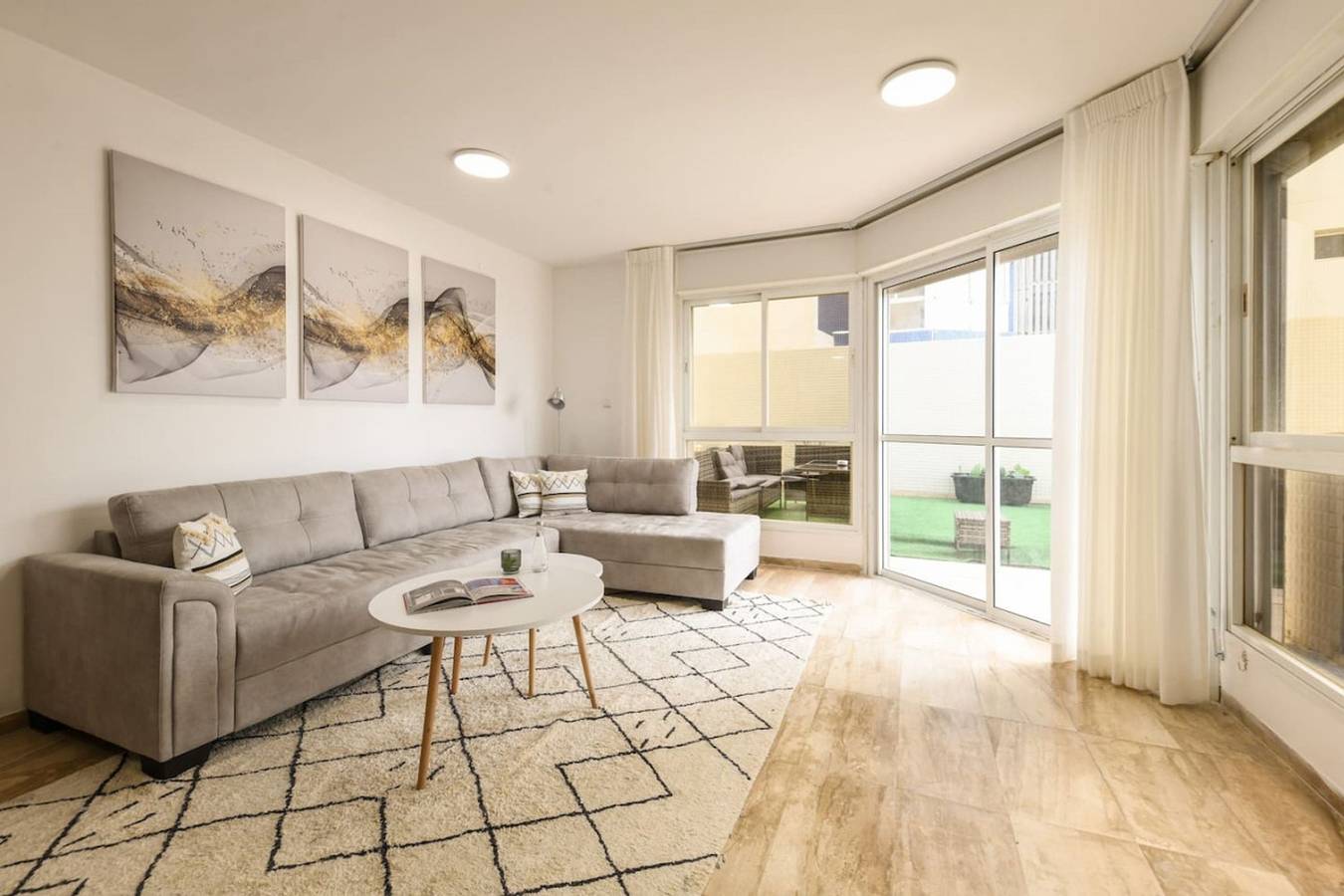 Apartamento entero, Apartamento de vacaciones para 8 personas con balcón in Netanya, Distrito Centro (Israel)