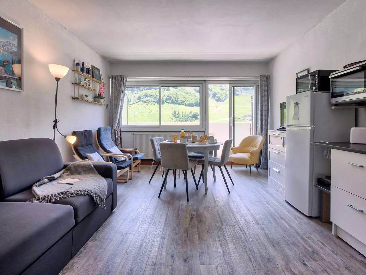 Entire apartment, 1 Exhibit 4 Persons in Gourette, Eaux-Bonnes