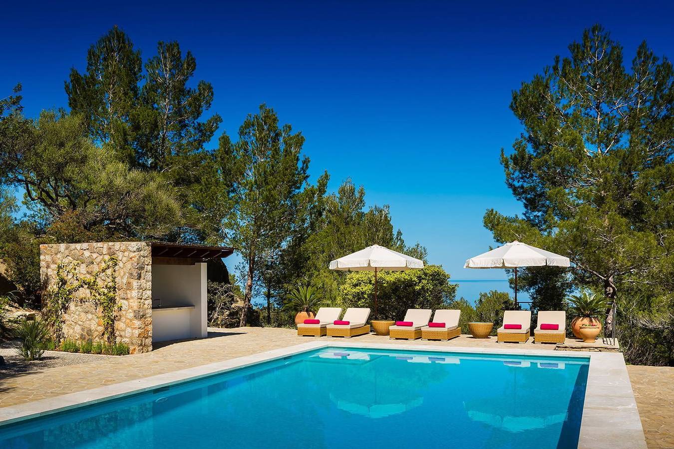Villa für 8 Personen mit Garten in Banyalbufar, Mallorca Westen