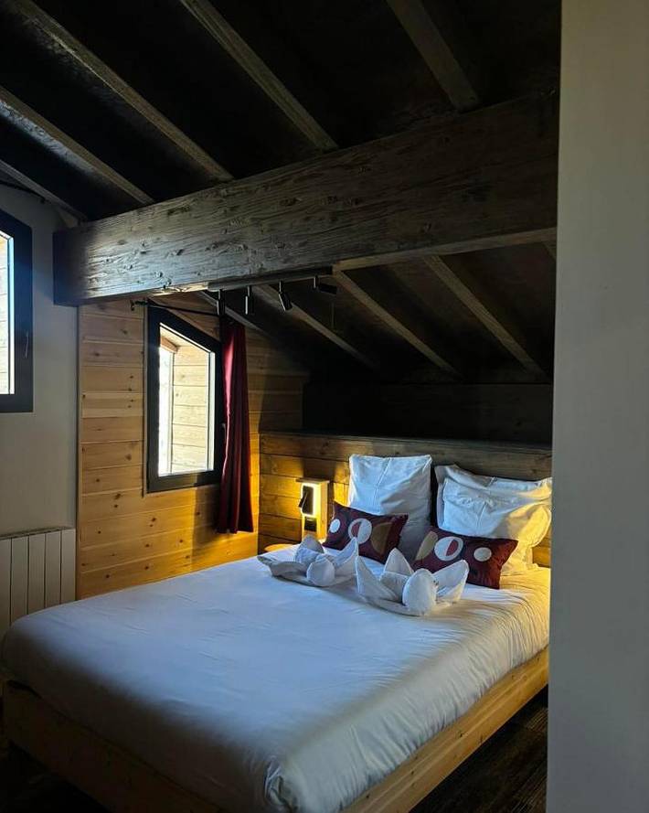 Hôtel pour 2 personnes, avec sauna ainsi que terrasse et vue, animaux acceptés à La Condamine-Châtelard - 4