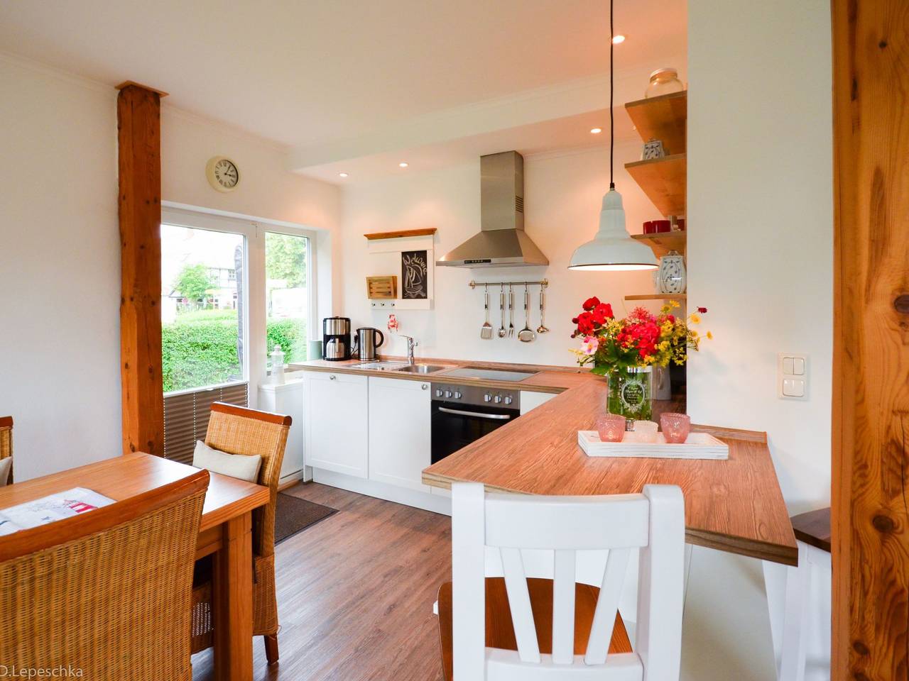 In Lutterbek mit Kleinem Garten in Lutterbek, Kieler Bucht