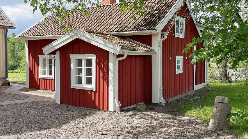 Ferienhaus für 7 Personen, mit Garten