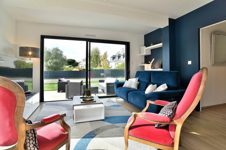 Location de vacances pour 10 personnes, avec jardin et terrasse dans Havre de Rothéneuf - 3