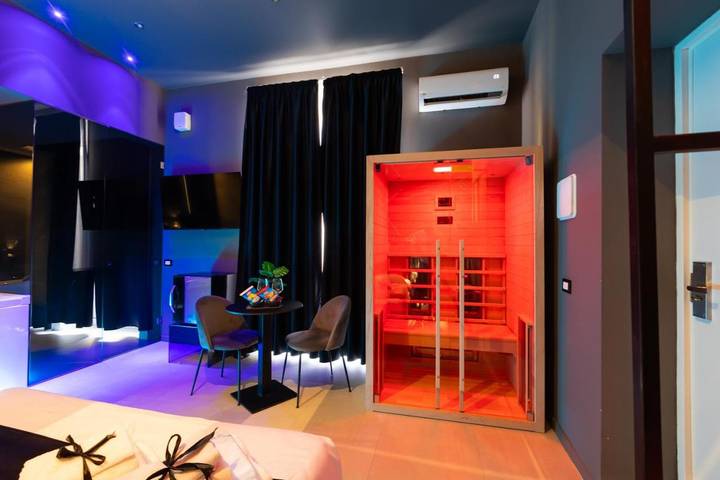 Chambre d’hôte pour 2 personnes, avec balcon ainsi que jacuzzi et sauna à Palerme - 3