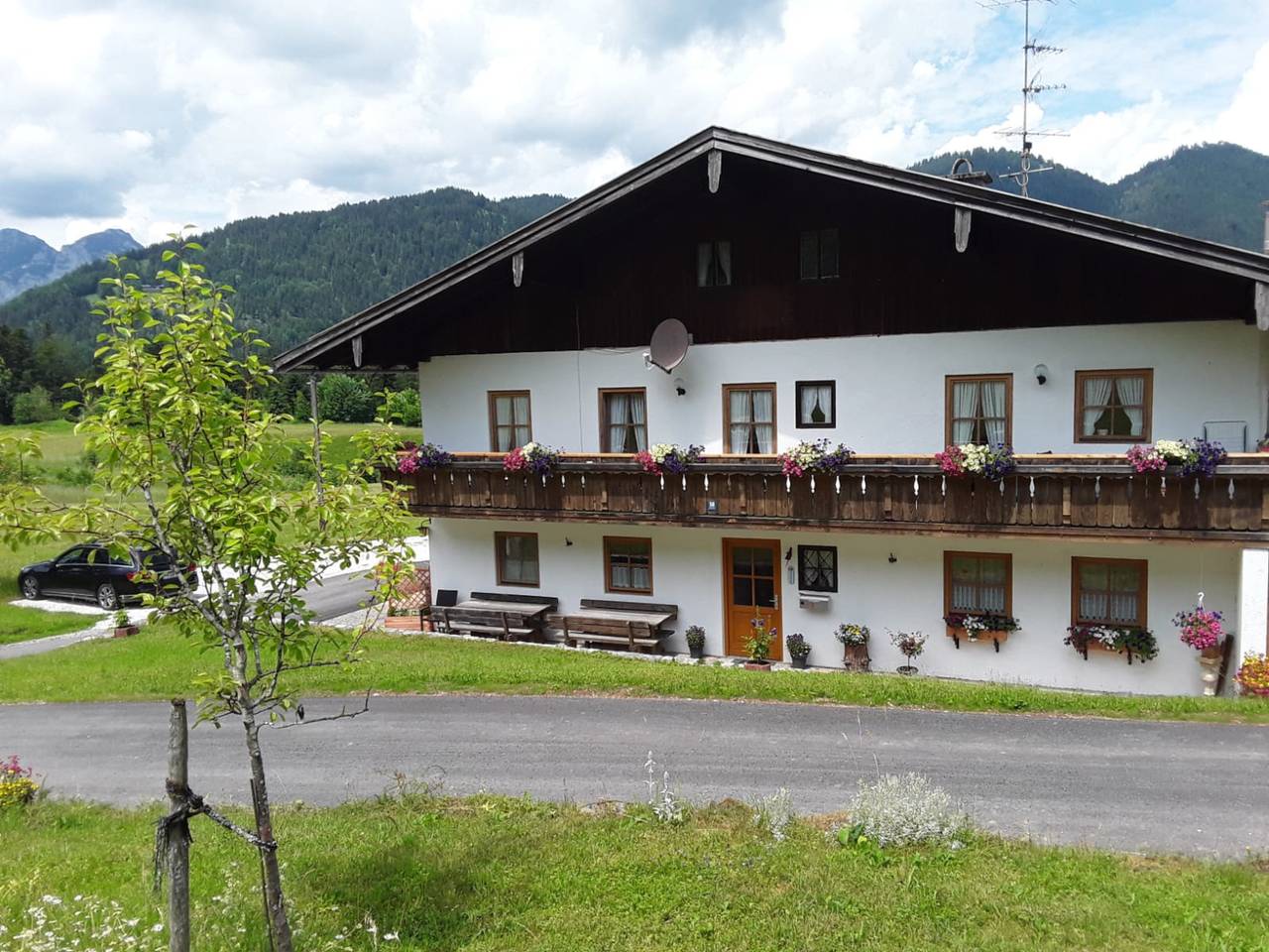 Ganze Ferienwohnung, Ferienwohnungen Hammerstiel - Ferienwohnung Watzmann, 2 Personen, Balkon mit herrlichem Bergblick, 45 qm in Schönau am Königssee, Berchtesgadener Alpen