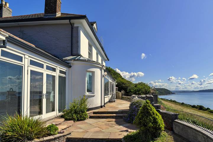 Holiday rental for 10 people, with terrace and ocean view in Kingsand and Cawsand