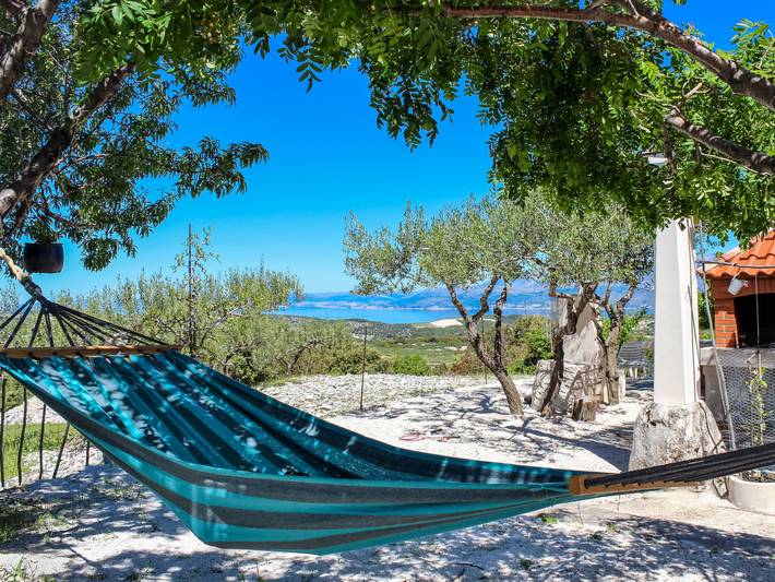 Ferienhaus für 5 Personen, mit Ausblick und Terrasse auf Brac - 2