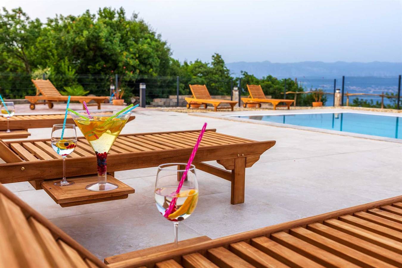 Ferienhaus Prevolt mit privatem Pool und Meerblick in Dobrinj, Krk