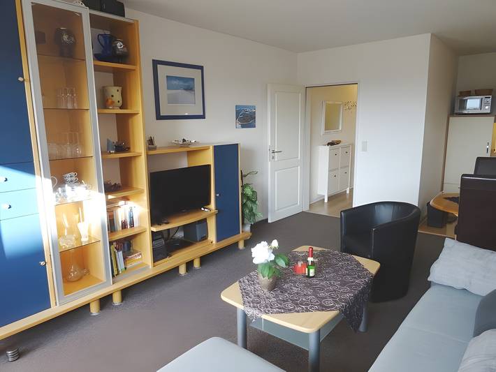 Ferienwohnung für 3 Personen, mit Balkon auf Borkum