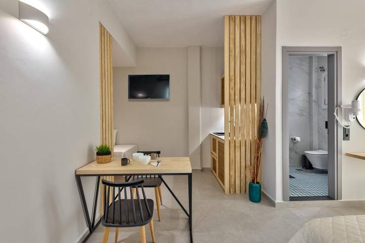 Maison d’hôte pour 3 personnes, avec jardin dans Syros - 2