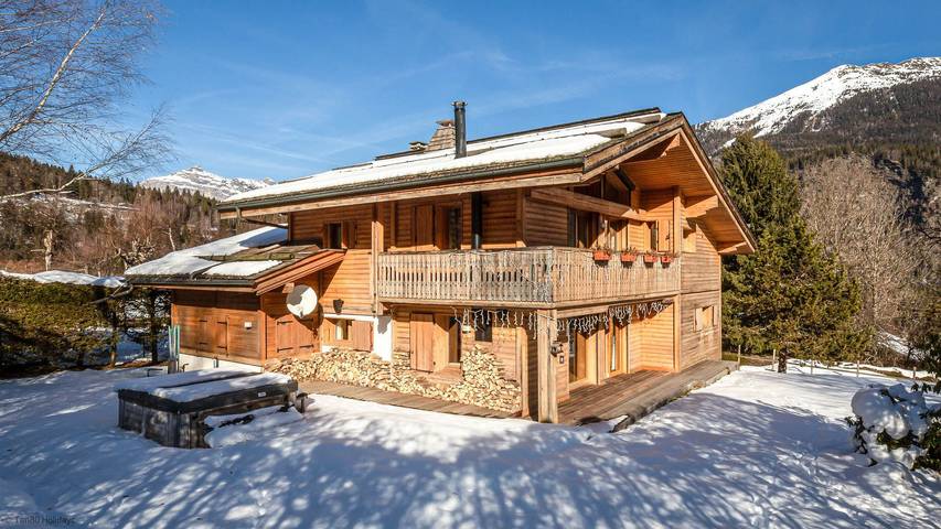 Chalet pour 18 personnes, avec sauna et jardin ainsi que balcon et jacuzzi à Les Houches - 2