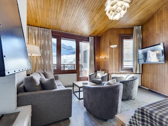 Appartement de vacances pour 8 personnes, avec Balcon à Tignes