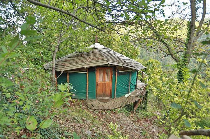 Maison de vacances pour 4 personnes, avec balcon