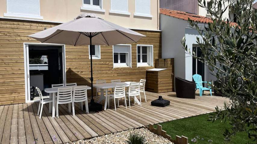 Vakantiewoning voor 16 personen, met tuin in Saint-Jean-de-Monts