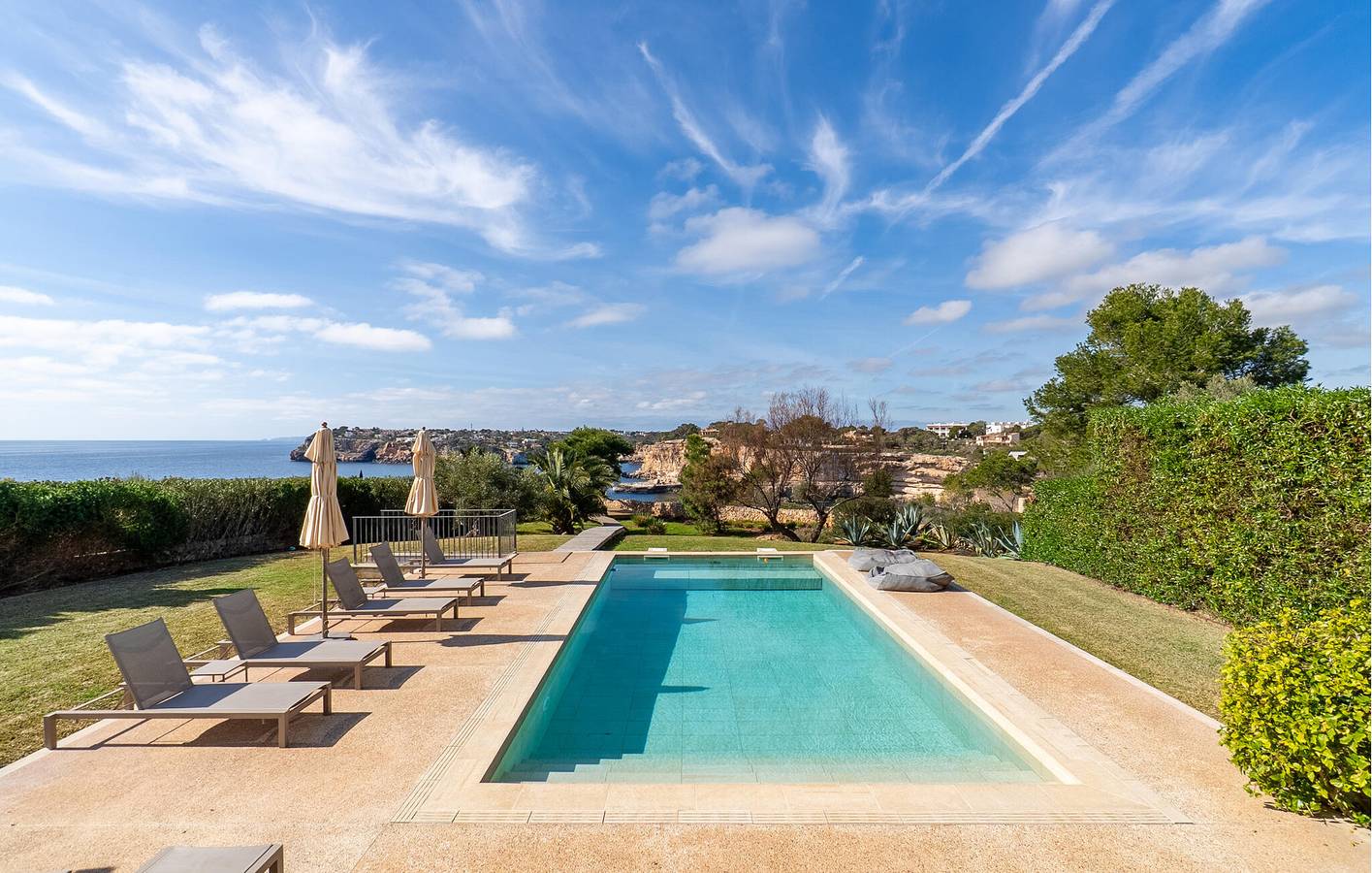Oasis con vistas al mar, piscina y barbacoa - A 1000 m de la playa de Cala Llombards in Cala Santanyí, Santanyí