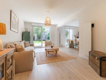 Gîte pour 6 personnes, avec jardin, adapté aux familles dans Hippodrome de Deauville La Touques