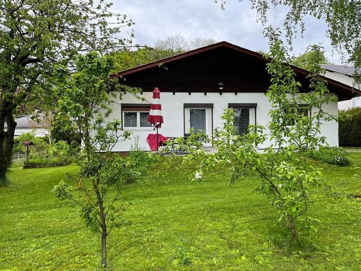 Ferienwohnung für 4 Personen, mit Garten und Ausblick, mit Haustier