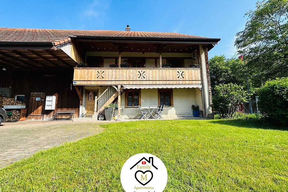Ganze Wohnung, Family M Apartments 15 - Center of Switzerland - Retro - Fire place in Kanton Solothurn
