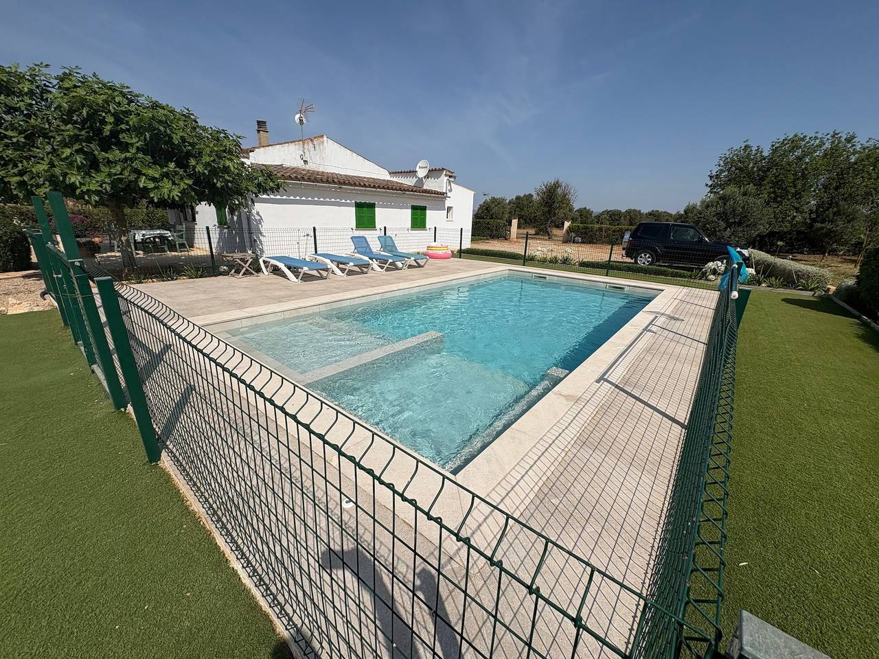 Cottage familial Sa Vinya avec piscine privée, terrasse, Wi-Fi et jardin à Campos, Majorque in Campos, Majorque du Sud