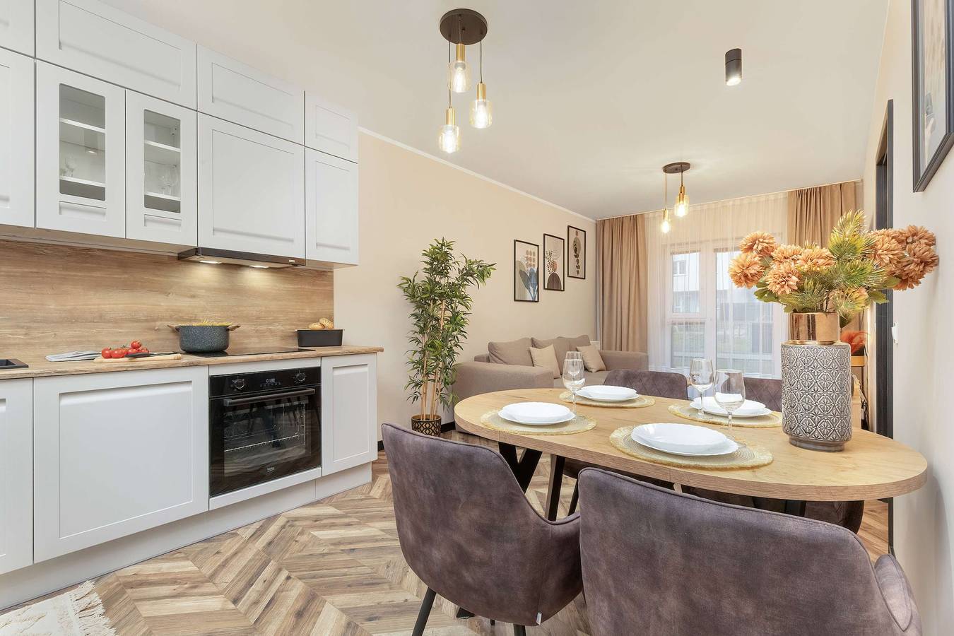 Ganze Wohnung, Pastelowa 25B | Elegant Apartment | Parking in Chełm, Danzig