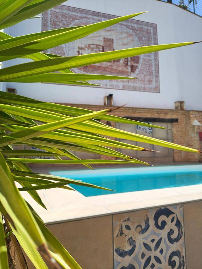 Casa rural con piscina para 17 personas, con vistas además de balcón y piscina en Sierra de Aracena y Picos de Aroche - 4