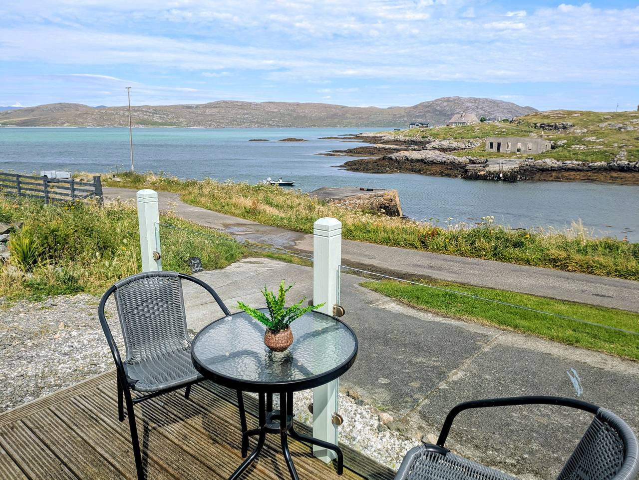 Chalet für 2 Personen mit Balkon in Süd Uist, Äußere Hebriden