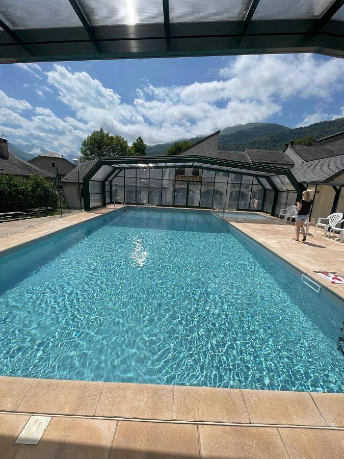 Appartement de vacances pour 4 personnes, avec vue ainsi que bassin pour enfant et piscine