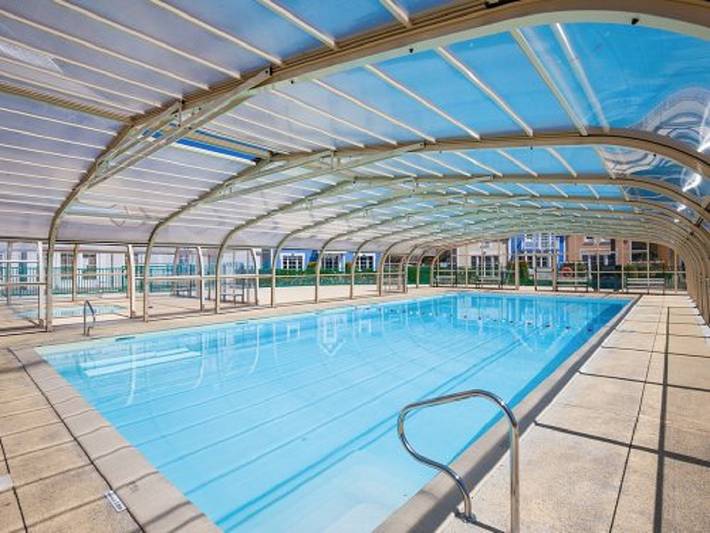 Gîte pour 4 personnes, avec sauna et piscine ainsi que balcon et jardin, adapté aux familles à Fort-Mahon-Plage - 2