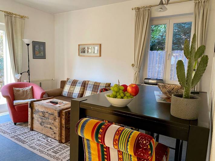 Ferienwohnung für 2 Personen, mit Terrasse und Garten, mit Haustier auf Rügen