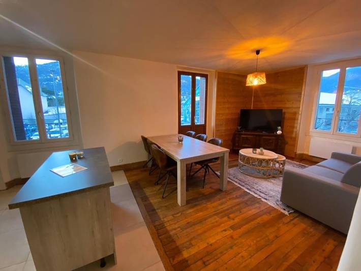 Gîte pour 6 personnes, avec vue et balcon, animaux acceptés dans Gare de Briancon - 4