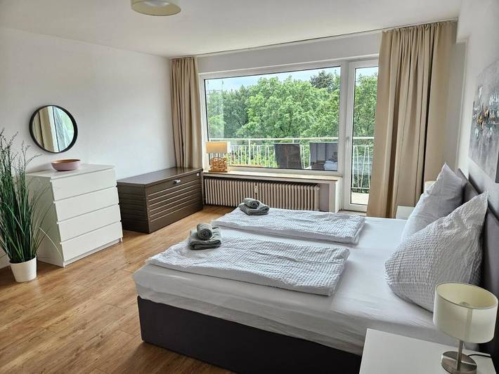 Ferienwohnung für 6 Personen, mit Ausblick und Balkon in Bremer Freimarkt - 3