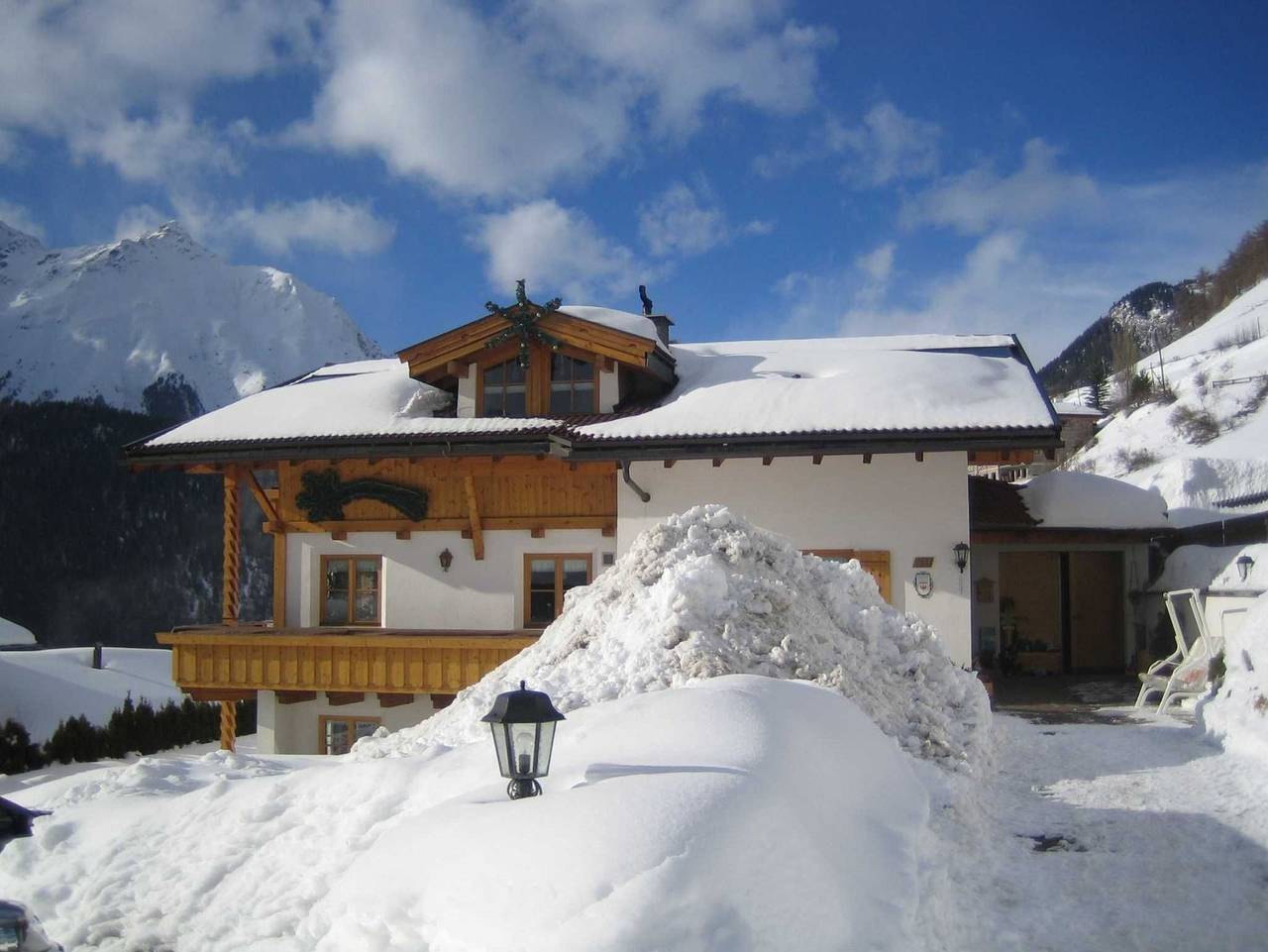 Haus Brigitte - Ferienwohnung Dreiländerblick in Nauderer Berge, Nauders