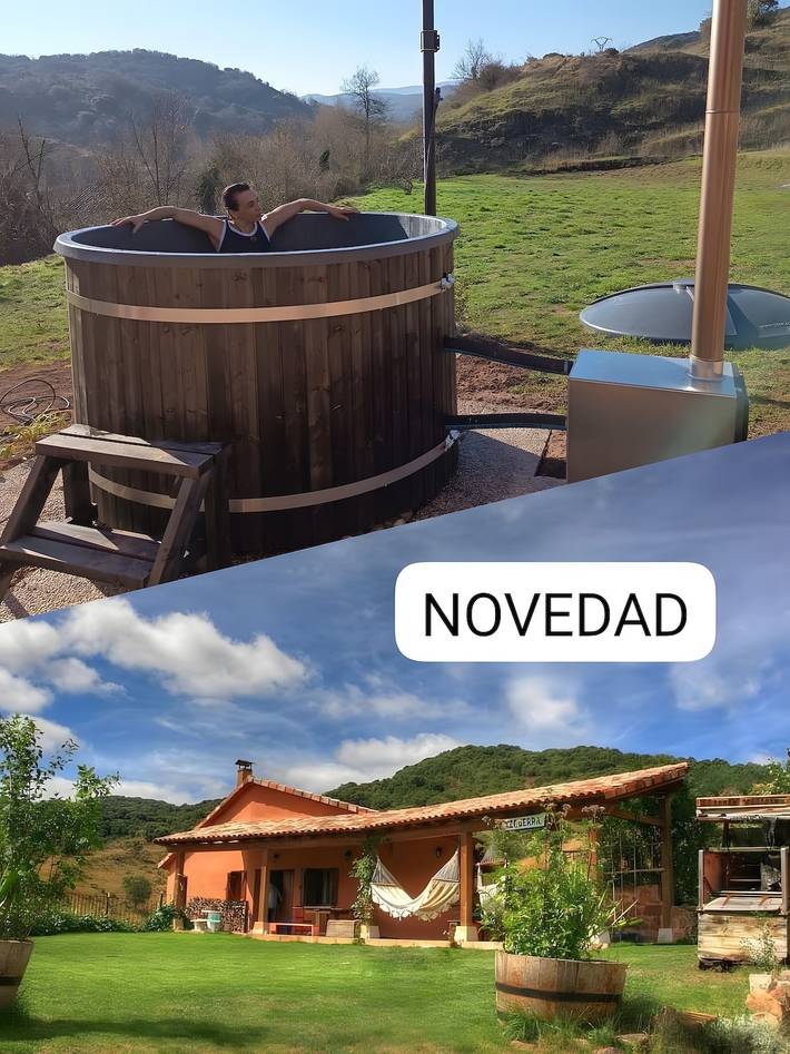 Casa de vacaciones para 12 personas, con Balcón y Jardín en Provincia de Burgos