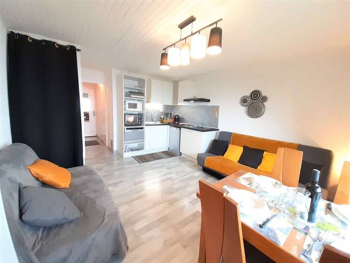 Appartement entier, Chalet cosy 4 pers à 800m des pistes - Tv, kitchenette équipée, navette gratuite vacances. in Saint-Lary-Soulan, Parc national des Pyrénées
