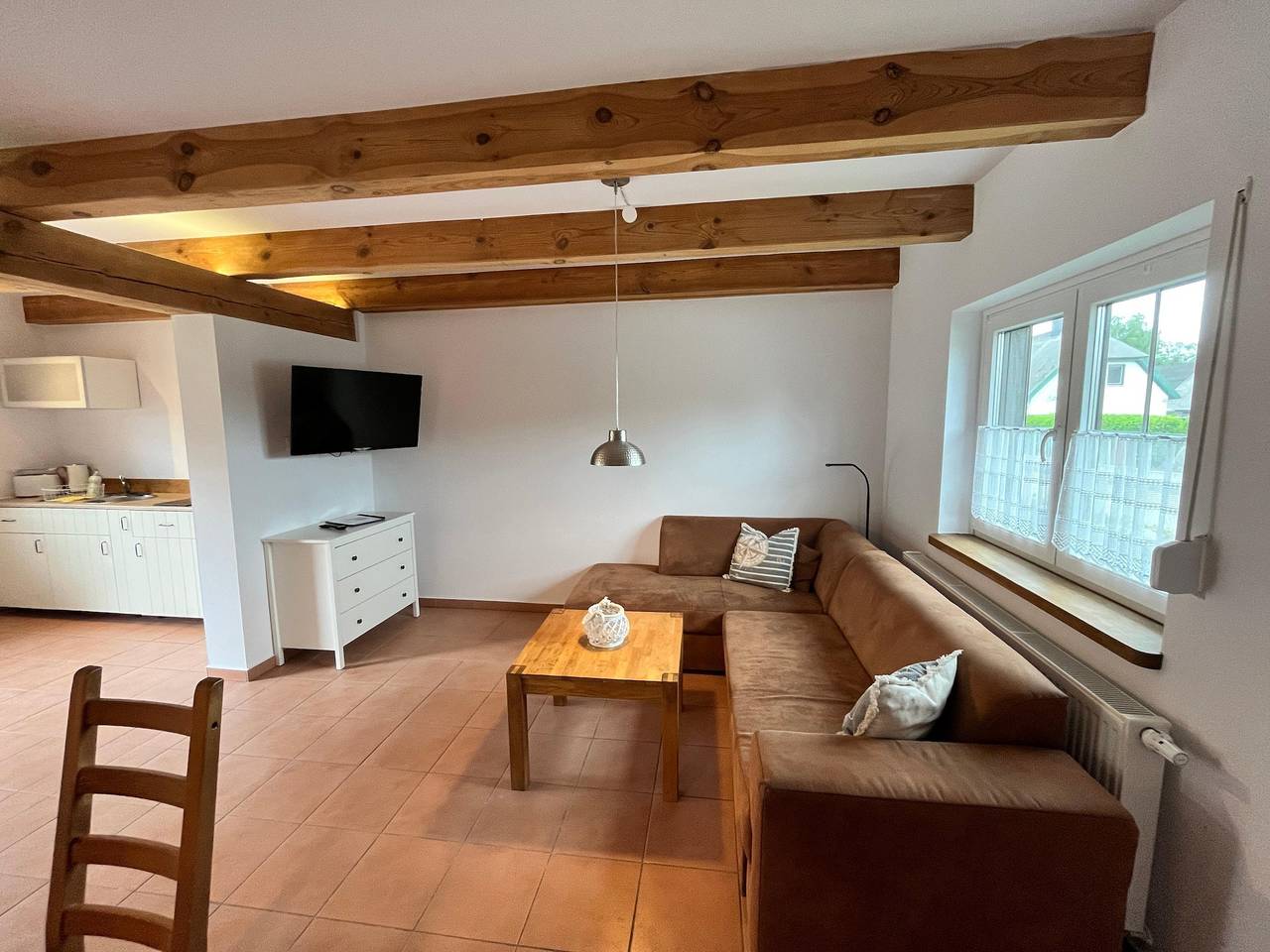 Ganze Wohnung, Ferienwohnung auf Usedom im Lepels Hof bis zu 5 P. in Neuendorf (Usedom), Lütow