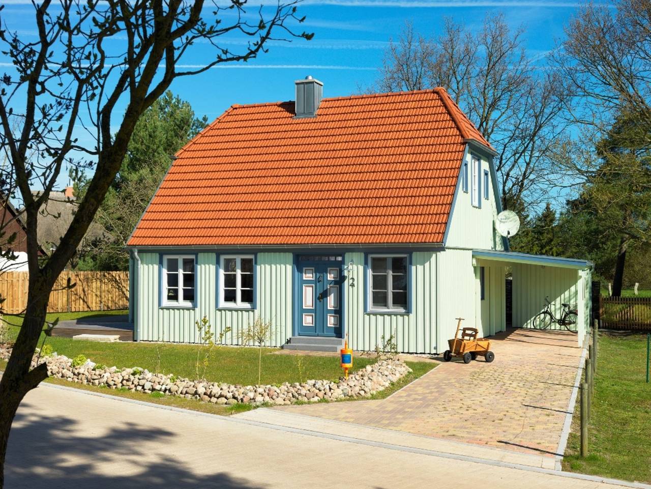 Toppzeichen in Wieck am Darß, Fischland - Darß - Zingst