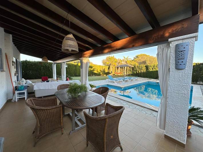 Ferienhaus für 6 Personen, mit Balkon und Terrasse sowie Garten und Pool in Es Trenc - 2