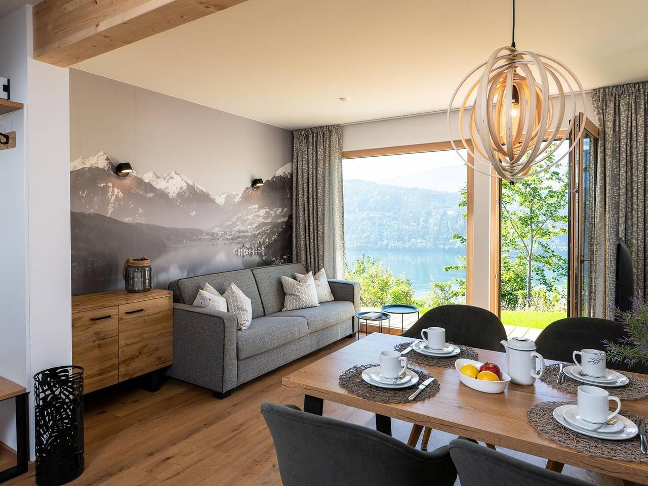 Ganze Ferienwohnung, Chalet Seeblick - Chalet Seeblick Apartement Goldeck in Millstatt, Oberkärnten