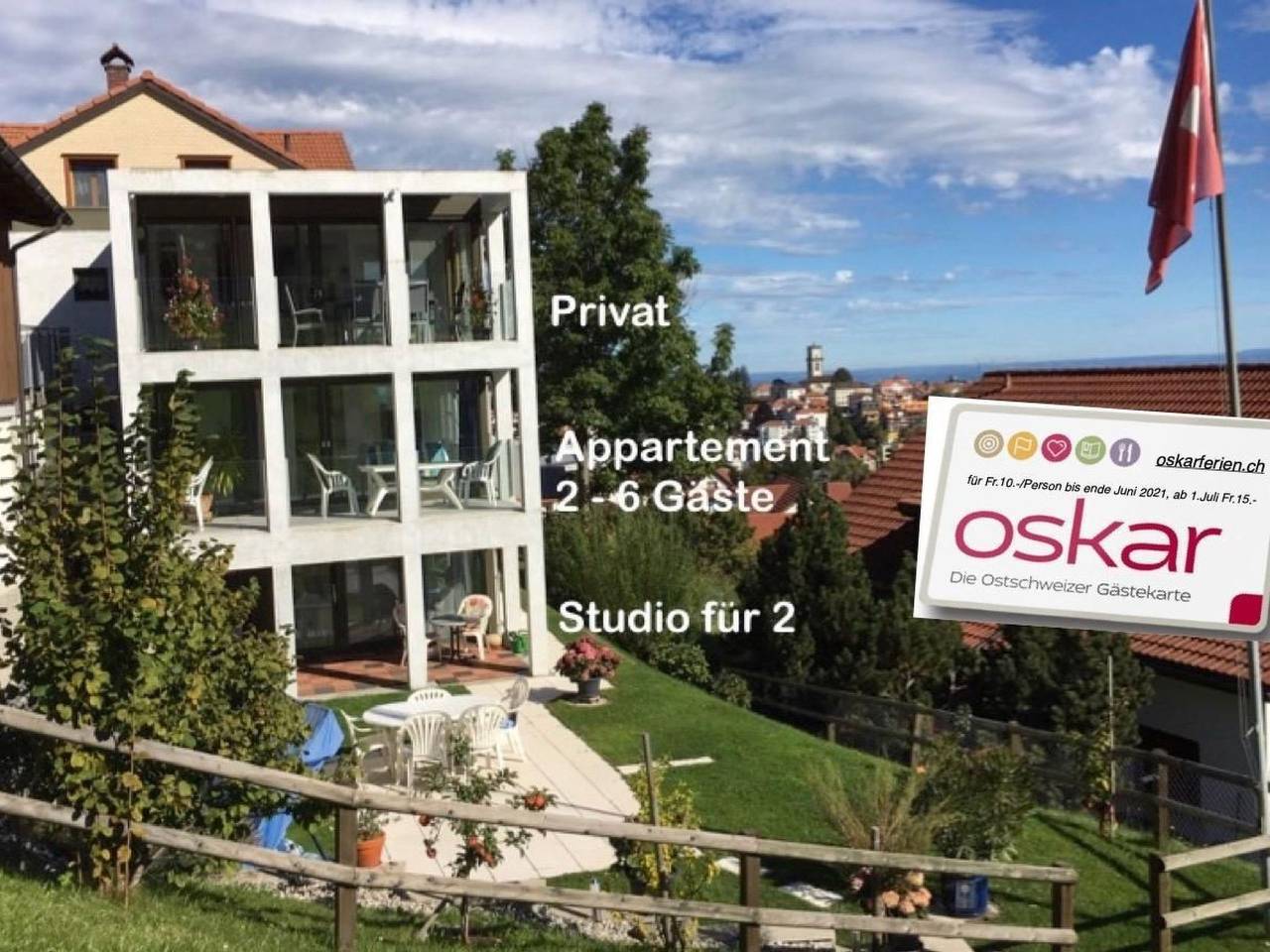 Ganze Wohnung, Hälmli in Heiden, Vorderland