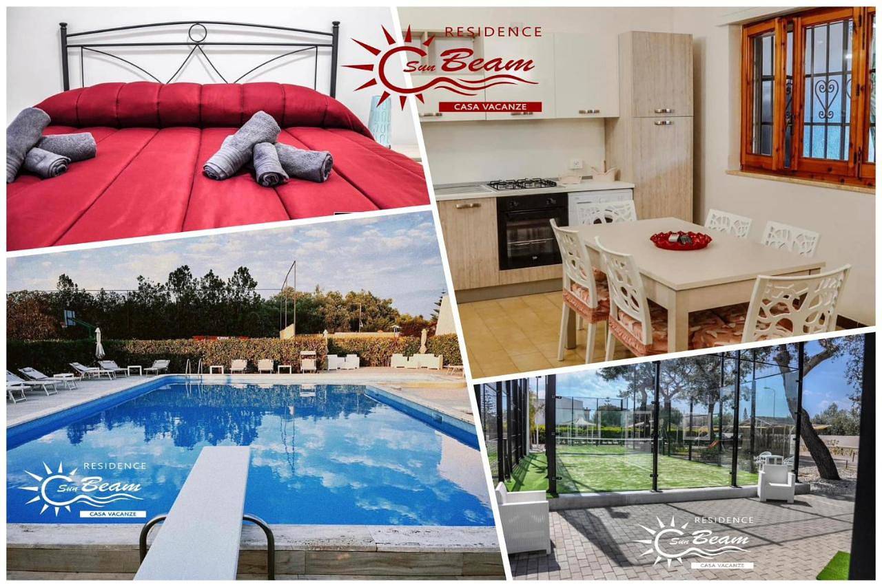 Residence Sunbeam-Padel club in Leporano, Golfo di Taranto