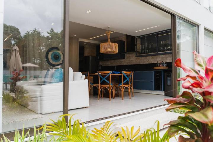 Casas e apartamentos de temporada para 5 pessoas, com piscina e jacuzzi e ainda balcão and jardim em Maraú