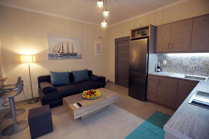 Ferienwohnung für 4 Personen, mit Garten und Ausblick in Nafplio