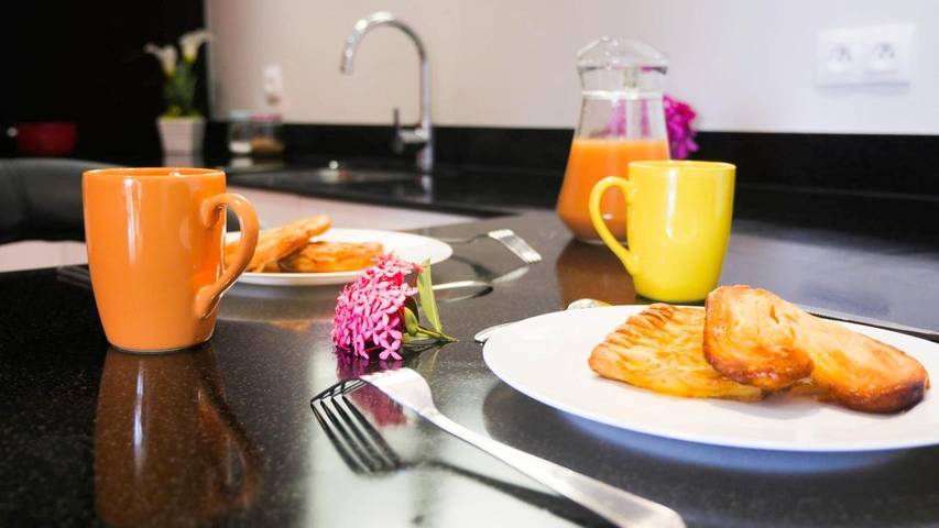 Gîte pour 4 personnes, avec vue et balcon dans Marina du Marin - 4