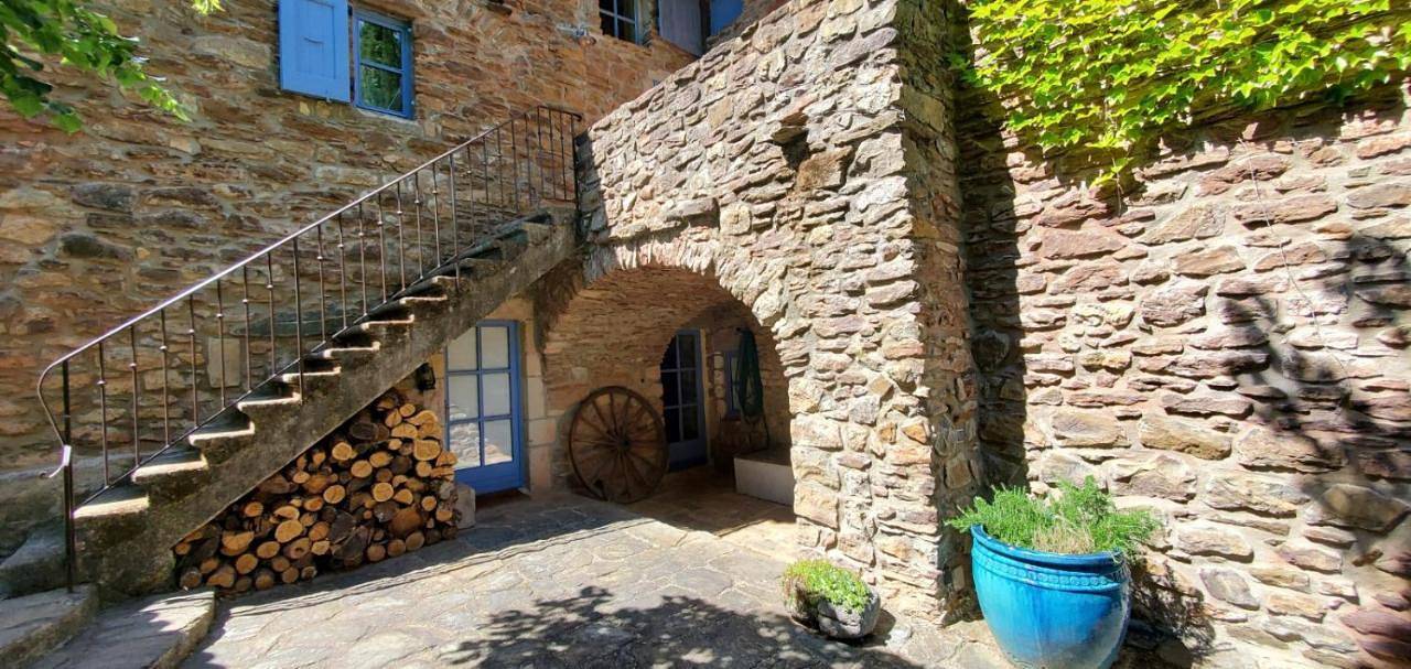 Les Boissèdes, maison de caractère au cœur des Vans in Les Vans, Parc naturel régional des Monts d'Ardèche