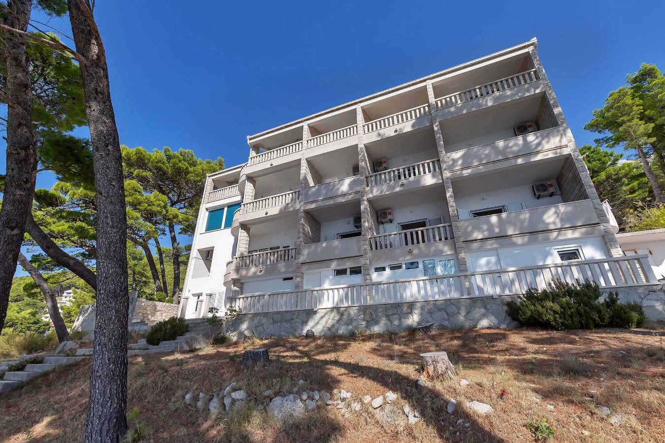 Ganzes Studio, Apartments Anka in Brela, Makarska Riviera