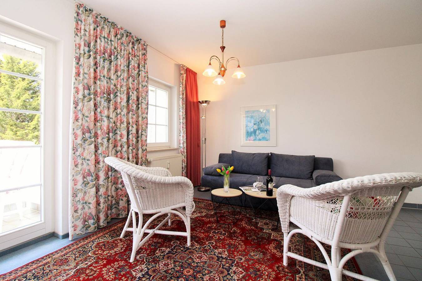Ganze Wohnung, Res. Wischuer We 22: freundliche und helle 2-Zimmer-Fewo mit Balkon in Wischuer, Biendorf