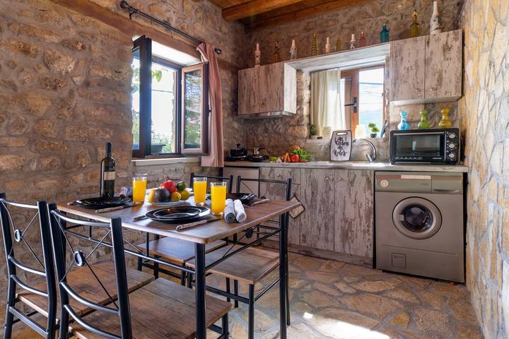 “Villa Lazar” with Terrace, Air Conditioning, and Wi-Fi in Greece