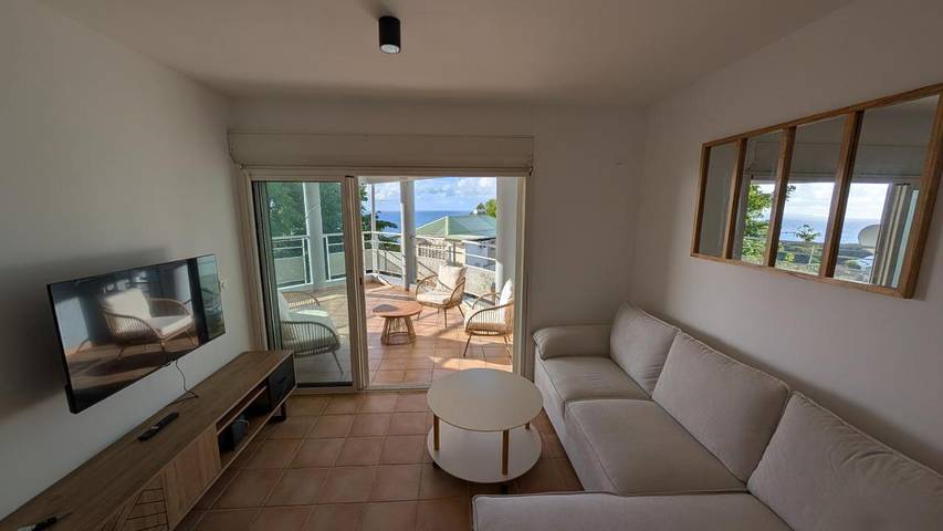 Gîte pour 6 personnes, avec vue et balcon dans Plage de Petit-Havre