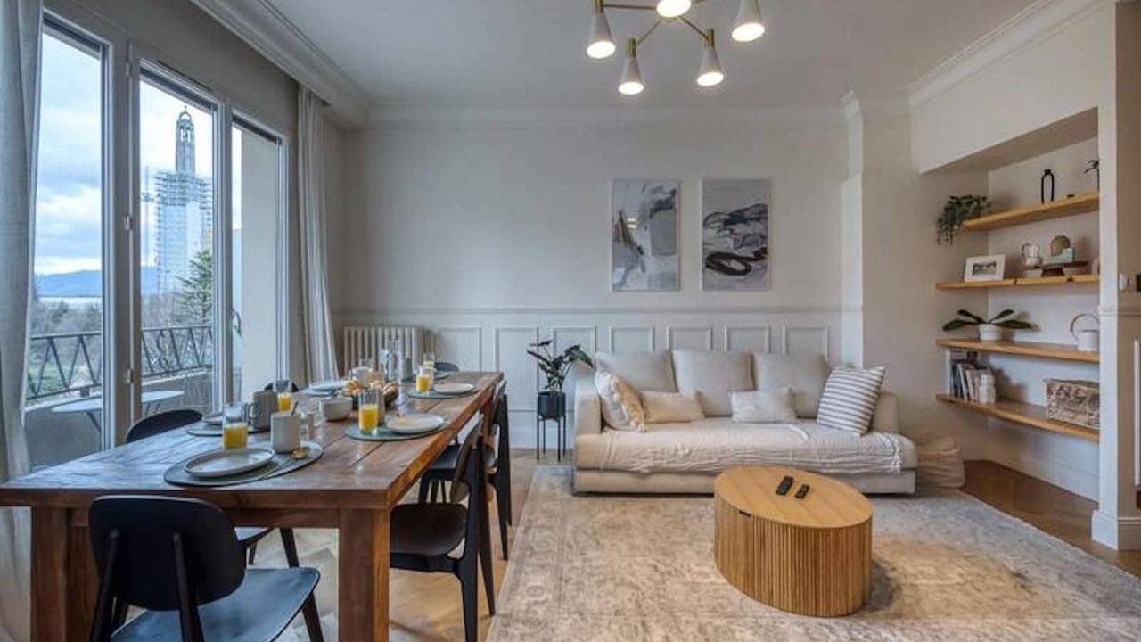 Appartement de vacances entier, Appartement de vacances pour 5 personnes avec balcon in Grenoble, Isère