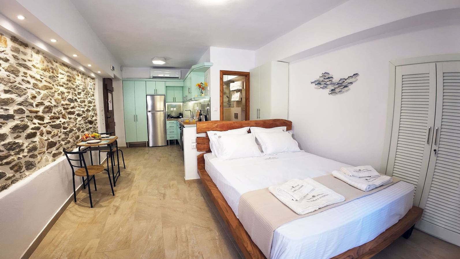 Ganzes Studio, Studio für 3 Personen mit Balkon in Pilion